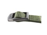 Rockway on duty belt Solid nylon strap with big buckle longest wearing quickly drying waistband for climbing hiking Green