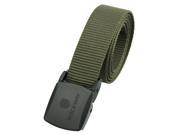 Rockway Nylon Belt Lightweight Eco friend PET Unisex Quick dry Belt with POM Pressure Buckle Khaki