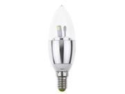 6W LED Sillver Chandelier Bulb E12 Candelabra 120V
