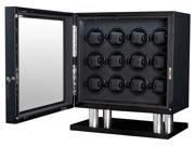 Twelve Automatic Watch Winder Cabinet 31 560120 Volta Signature 12 Carbon Fiber