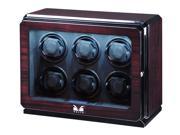Six Automatic Watch Winder 31 570062 Volta Roadster 6 Rosewood