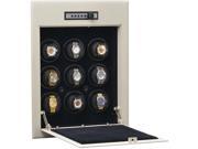 Nine Automatic Watch Winder Safe Cabinet W21702 Orbita Wallsafe 9 Steel