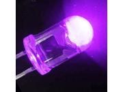 10pcs Purple 5mm Light Emitting Diodes Round Head Water Clear LED Diodes