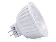AC DC 12V 5W MR16 LED Bulb 2700K Warm White LED Spotlight 320 Lumen 36 Degree Beam Angle GU5.3 Base for Home Recessed Accent Track Lighting