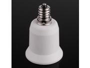 6 pcs E12 to E26 E27 Adapter Candelabra Screw E12 to Medium Screw E26 E27 Socket Enlarger Adapter Converter