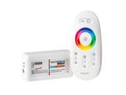 RGB White LED Controller with Touch Panel RF Remote for RGB White LED Products Smartphone Tablet Wifi compatible