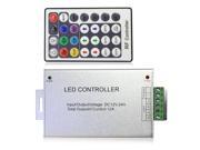 3 Channels 12V RGB LED Controller w 28 key RF Remote for RGB Products 5050 RGB LED Strip Lights