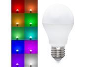AC86V 264V 6W RGB White LED Smart Bulb 120 Degree Beam Angle RGBW LED Smart Light Bulb Compatible with RGBW Controller WiFi LED Controller