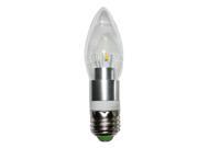 3Watt 6LEDs E26 E27 LED Candle Light Bulb 3200K Warm White Candelabra Bulb 30W Incandescent Replacement 360° Omni directional Chandelier Mate