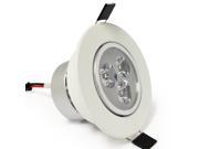 3Watt LED Recessed Light LED Ceiliing Light 6000K Pure White AC85 265V Input Driver Included