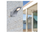 4.5W Outdoor LED Wall Light Warm White COB LED Landscape Lighting 480lm Waterproof Exterior LED Wall Lamp for Balcony Courtyard Garden Park Doorway Acce