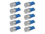 10pcs Pack Blue 1.5W T10 LED Bulbs 192 194 158 168 W5W LED Car Light Bulbs