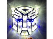 High Brightness LED Transformers Autobots Car Emblem White