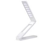 Portable Folding LED Desk Lamp Rechargeable Reading Lamp with 2 level Dimmable Brightness USB Charging EM204