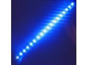 Super Bright 1ft 30cm BLUE Waterproof Flexible LED Strip Lights 5050 SMD 18LEDs pc Waterproof IP 65