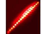 Super Bright 1ft 30cm RED Waterproof Flexible LED Strip Lights 5050 SMD 18LEDs pc Waterproof IP 65