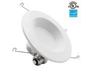 TORCHSTAR 5 6 Inch Dimmable Recessed LED Downlight 13W 90W Equivalent Energy Star 5000K Daylight 900lm Retrofit LED Recessed Lighting Fixture 5 YEAR War