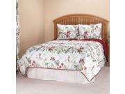Reversible Ruby Meadow Comforter Twin