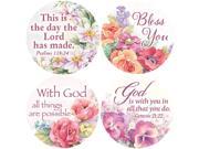 Religious Floral Stickers Set Of 144