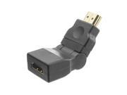 HDMI Swivel Adapter HDMI Male To HDMI Female Rotates 360 Degrees Tilts 180 Degrees