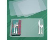 Clear Plastic Placemats
