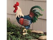 Rooster Metal Garden Stake by Maple Lane Creations