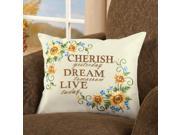 Cherish Dream Live Inspirational Pillow