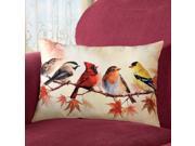 Birds on a Branch Pillow