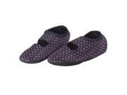 Healthy Steps Mary Jane Non Slip SlipperXL POLKADOT