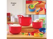 Mixing and Measuring Cups Set of 13