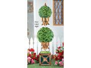Two Tier Metal Topiary Garden Stake