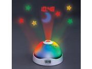 Color Changing Stars Projection Clock
