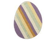 Beaded Stripe Easter Egg Placemat