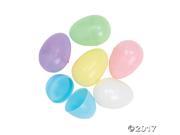 Pastel Plastic Easter Eggs
