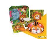 Zoo Animal Party Pack set