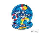 Swimming Pool Party Dinner Plates