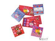 Valentine Filled Sticker Boxes