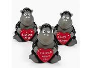 Valentine Gorillas with Hearts