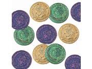 Mardi Gras Toss Coins