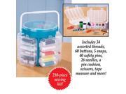 Sewing Kit with Container Caddy