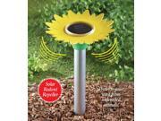 Solar Sunflower Rodent Repeller Garden Stake