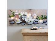 Lighted Orchid Canvas Wall Art