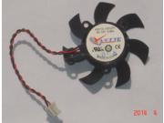 VETTE A5010L12S Cooling Fan with 12V 0.08A 26*26*20mm 45mm 2 Wires For HD4350 4550 Graphics Card