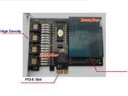 TE220B 2 E1 T1 J1 Port Digital PCI Express Card with EC VPMCOT128 Echo Cancellation Module TE220