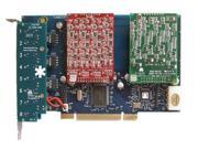 TDM800 TDM800P 8 Ports Analog Asterisk PRI Card with 4 FXS 4FXO Module PCI interface Support Echo Cancellation module trixbox elastix freepbx voip AEX800 X400M