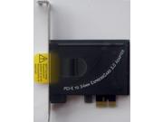 PCI Express to 34mm ExpressCard 2.0 adapter