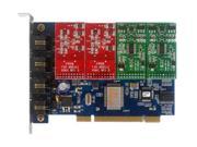 TDM400 digium analog Card with 2 FXS 2 FXO Module PCI interface Supports Elastix Freepbx dahdi X100P TDM410 AEX410 TDM400P