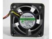 SUNON 4020 GM1204PKBX 8A square cooling fan with 12V 2.4W 3 wires