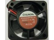 SUNON 4010 KD0504PFB3 8 square Cooling fan with 5V 0.4W 2 wires