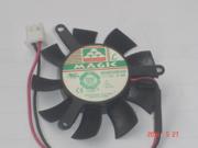 Magic MGA5012XR A10 Frameless Cooling fan with 12V 0.19A 2 wires 9 blades